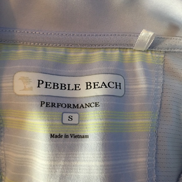 PEBBLE BEACH sleeveless golf shirt - Picture 6 of 7